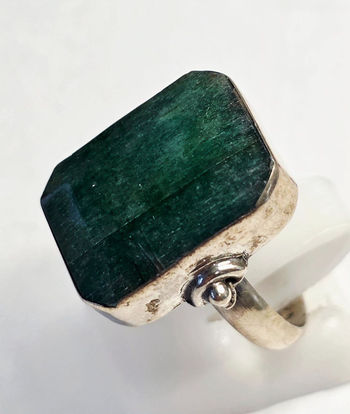 Ringe: Smaragd Fingerring Silber – Neu (gemäss Beschreibung) aus Zürich von Benedikt21 5