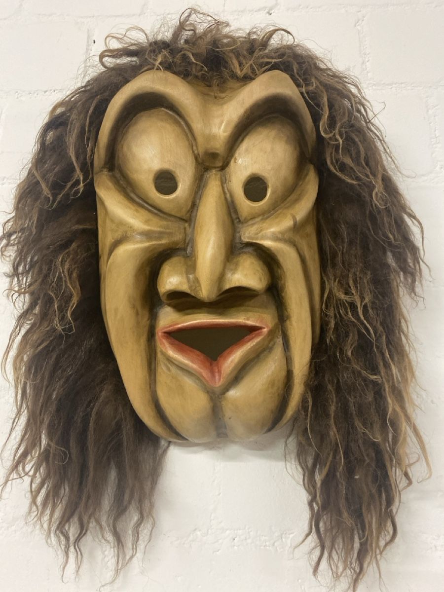 Maschere: Wunderschöne Holzmaske von Rudolf Bodmer – Usato da sursee venduto da trilli-tralli 3