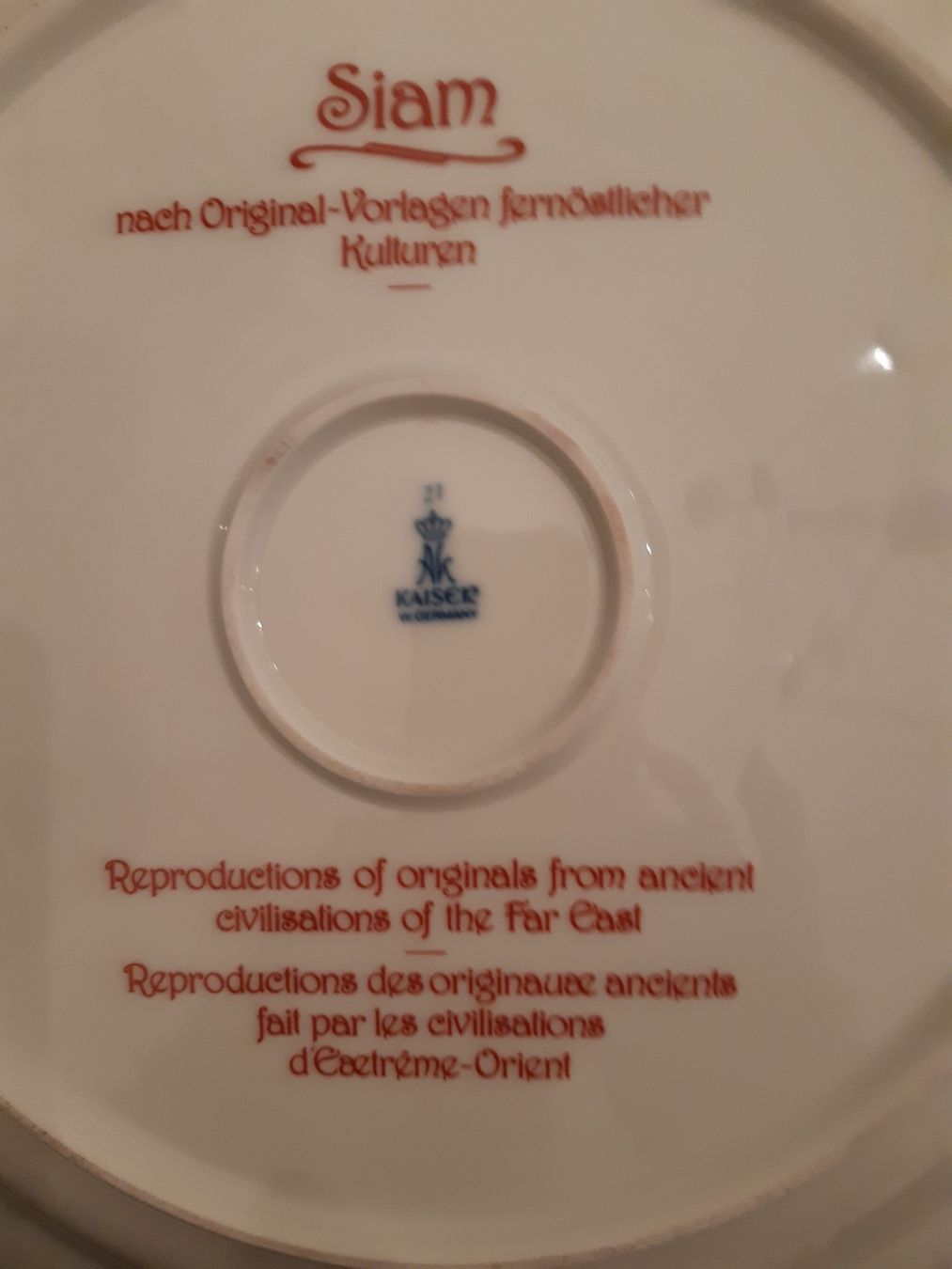 Piatti di portata: plat décoratif – Usato da lausanne venduto da josianemuller 2