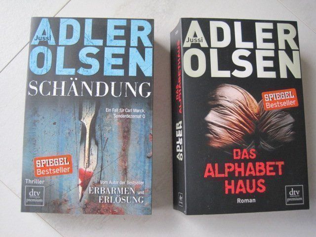 Libri: 2 Adler Olsen Taschenbücher – Usato da Niederglatt ZH venduto da Moeb-7