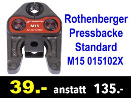🔴 Pressbacke ROTHENBERGER M15015102X /540C