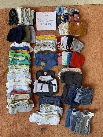 Lot Kinderkleider Junge/Boy 62 Sommer (2-4 Monate)