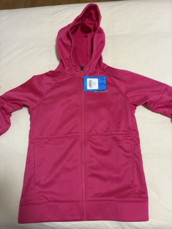 Columbia Fleece Jacket pink Youth Size M New with Tags