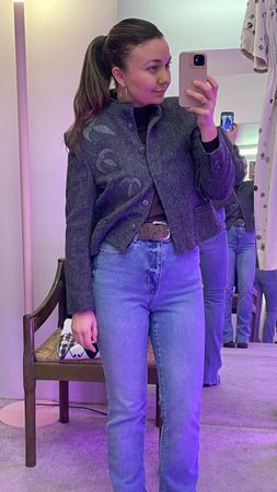 Vintage Walkjanker Jacke Gr. 38
