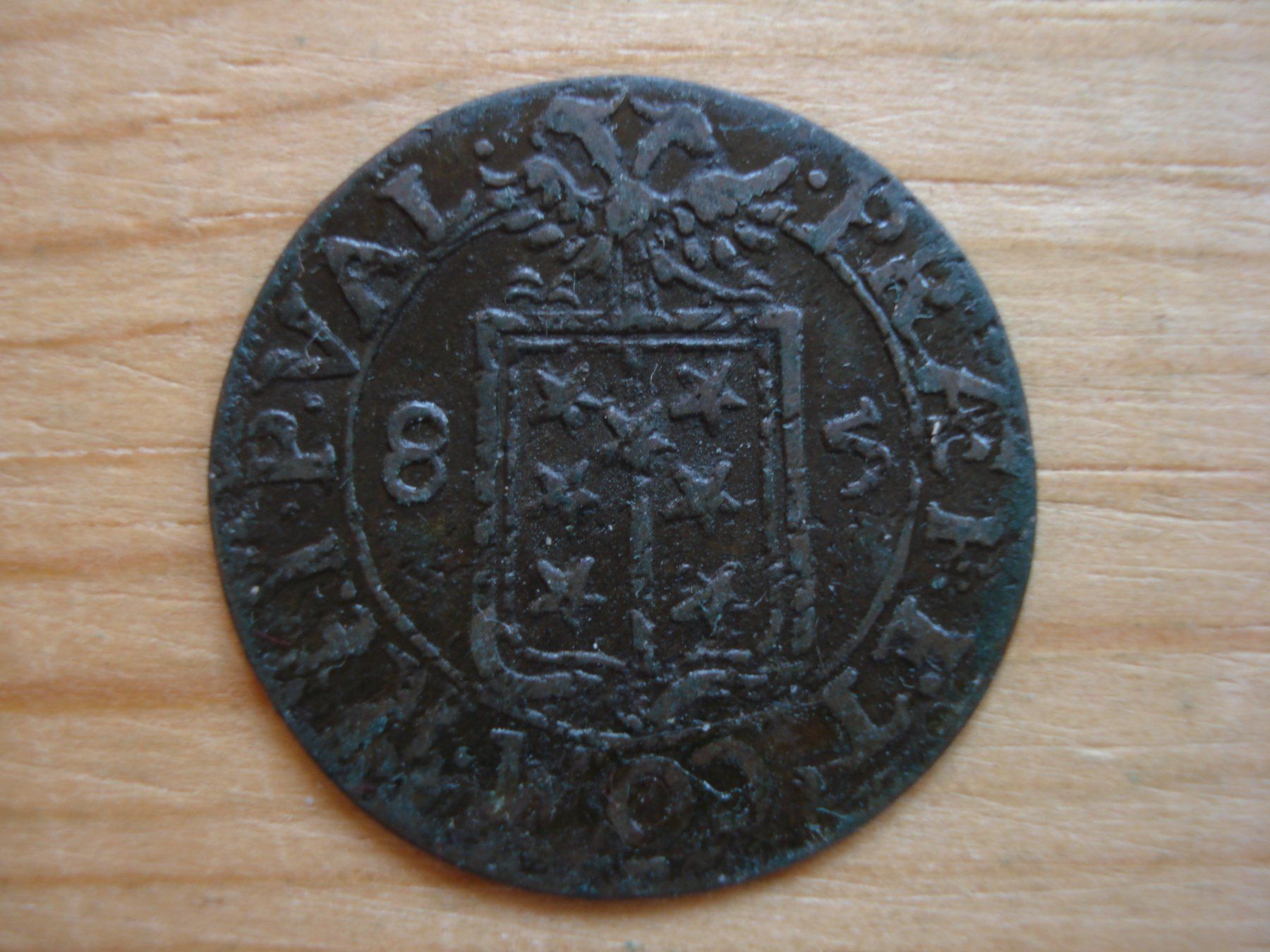 Alle Münzen: (P2) Wallis Halbbatzen 1685 – Gebraucht aus Erlach von Net-Coins