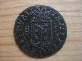 (P2) Wallis Halbbatzen 1685