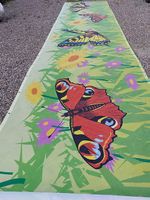 Bauzaunabdeckung / Sichtschutz. NEU!