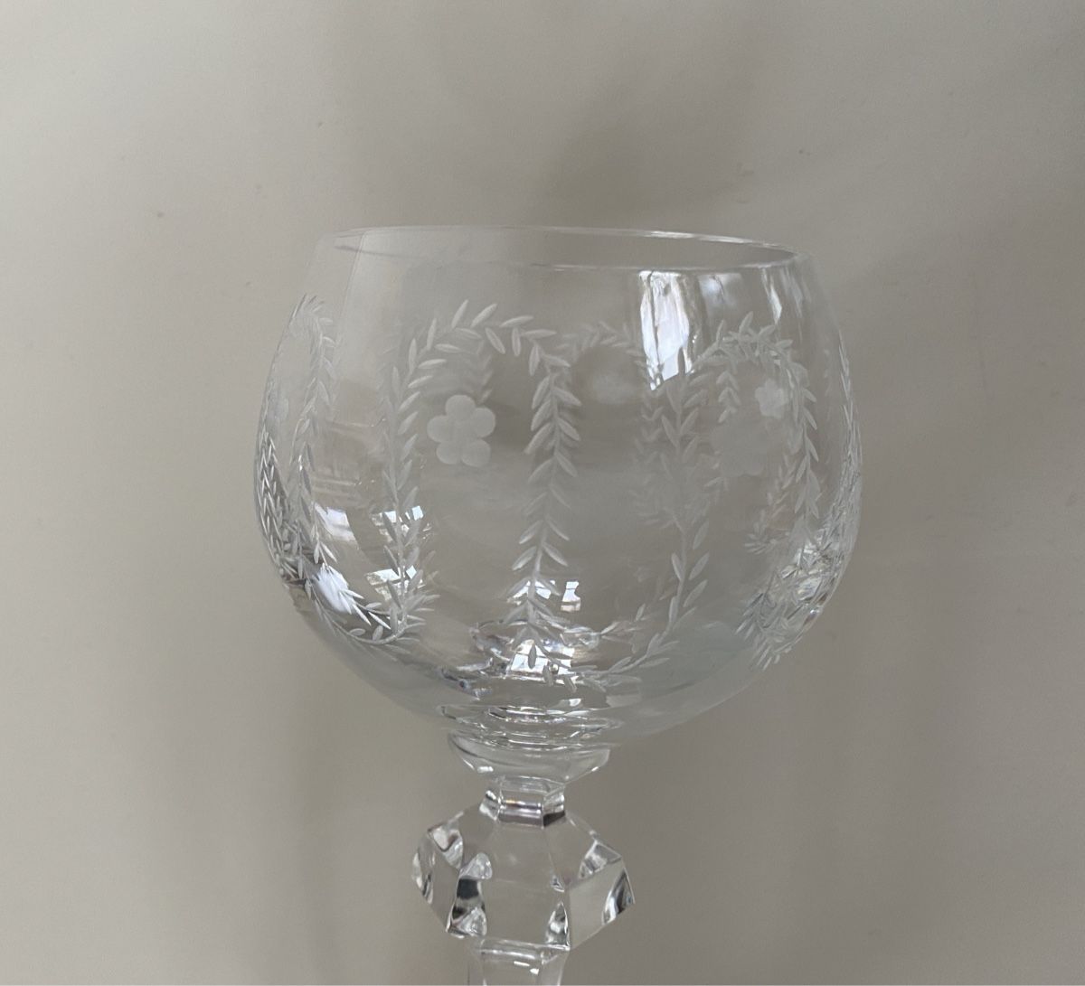 Gläser: 2 x Gläser Weinglas Kristall Glas – Neu (gemäss Beschreibung) aus Aarau von Ahoffa 7