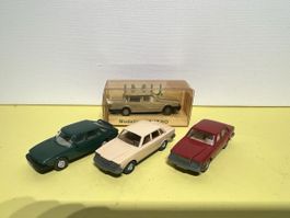 4x Volvo und Saab in 1/87