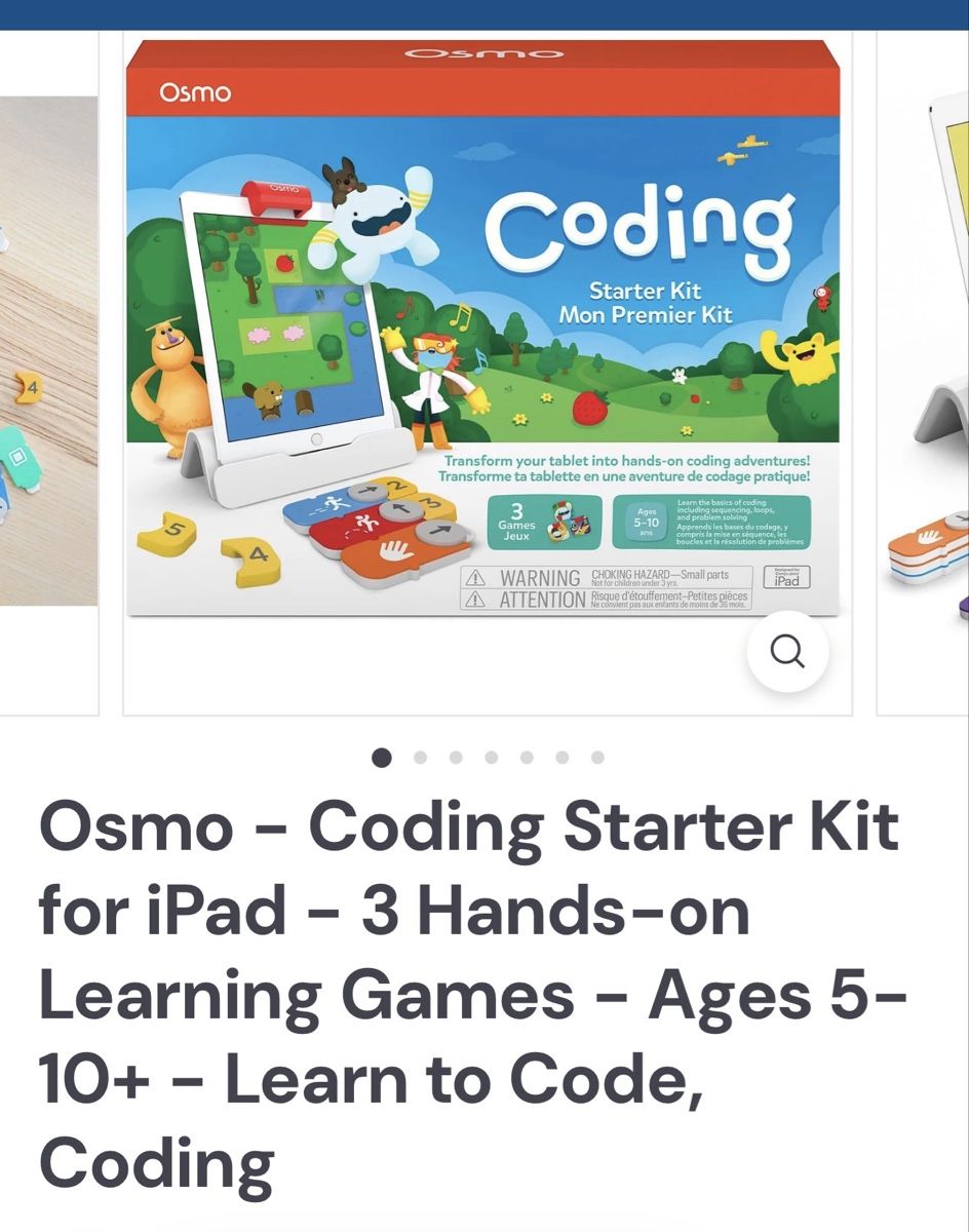 Giocattoli: Osmo Coding Starter Kit (Kids 5-10 Jahre) – Usato da Wichtrach venduto da Adriana222 3