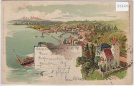 Gruss aus Romanshorn - Litho 1903