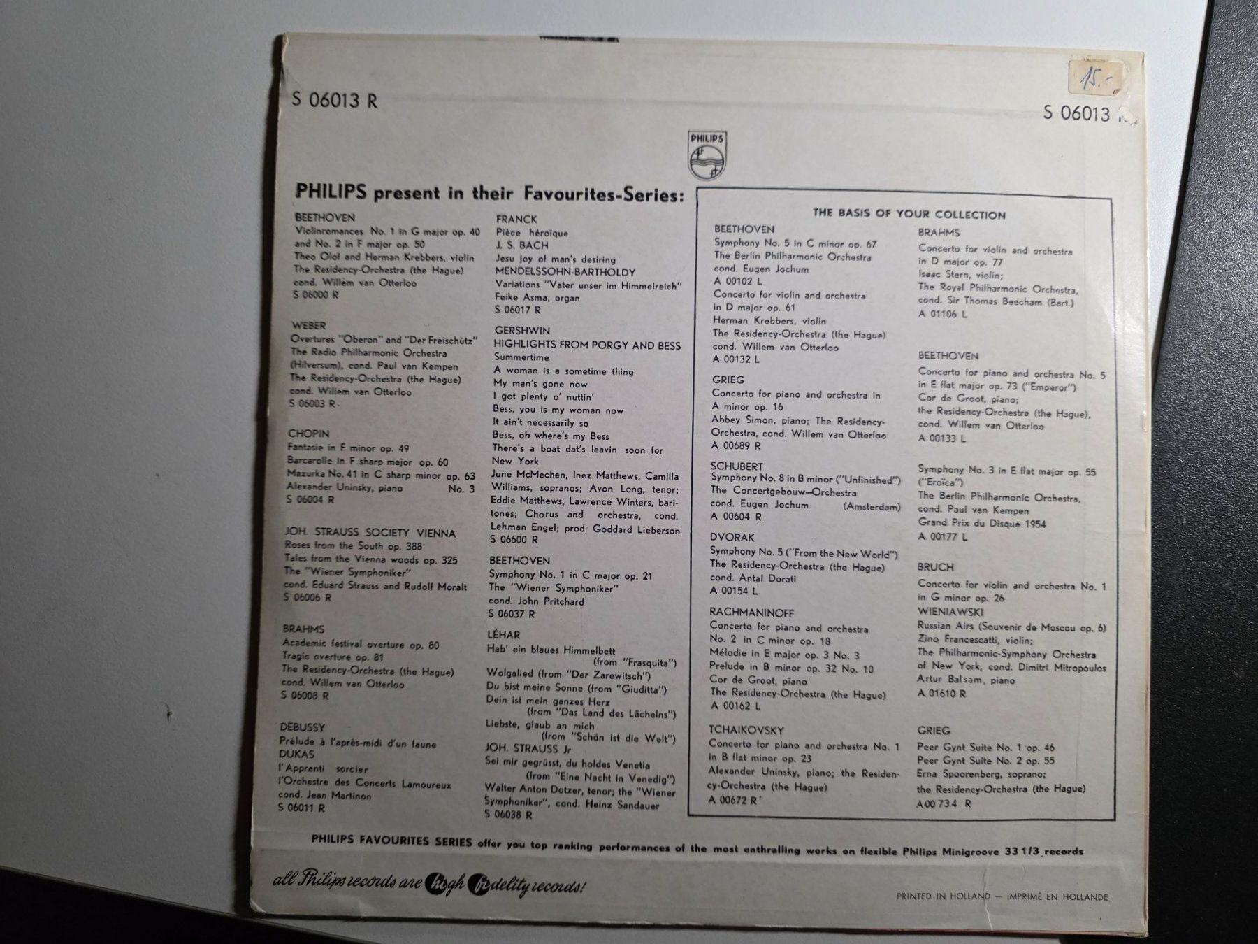 Dischi in vinile: LP: Schellack : Russian Folk Songs  S06013 R – Usato da Walterswil BE venduto da Lonitti 2
