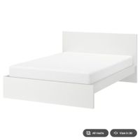 Bettgestell IKEA MALM weiss 140x200 cm