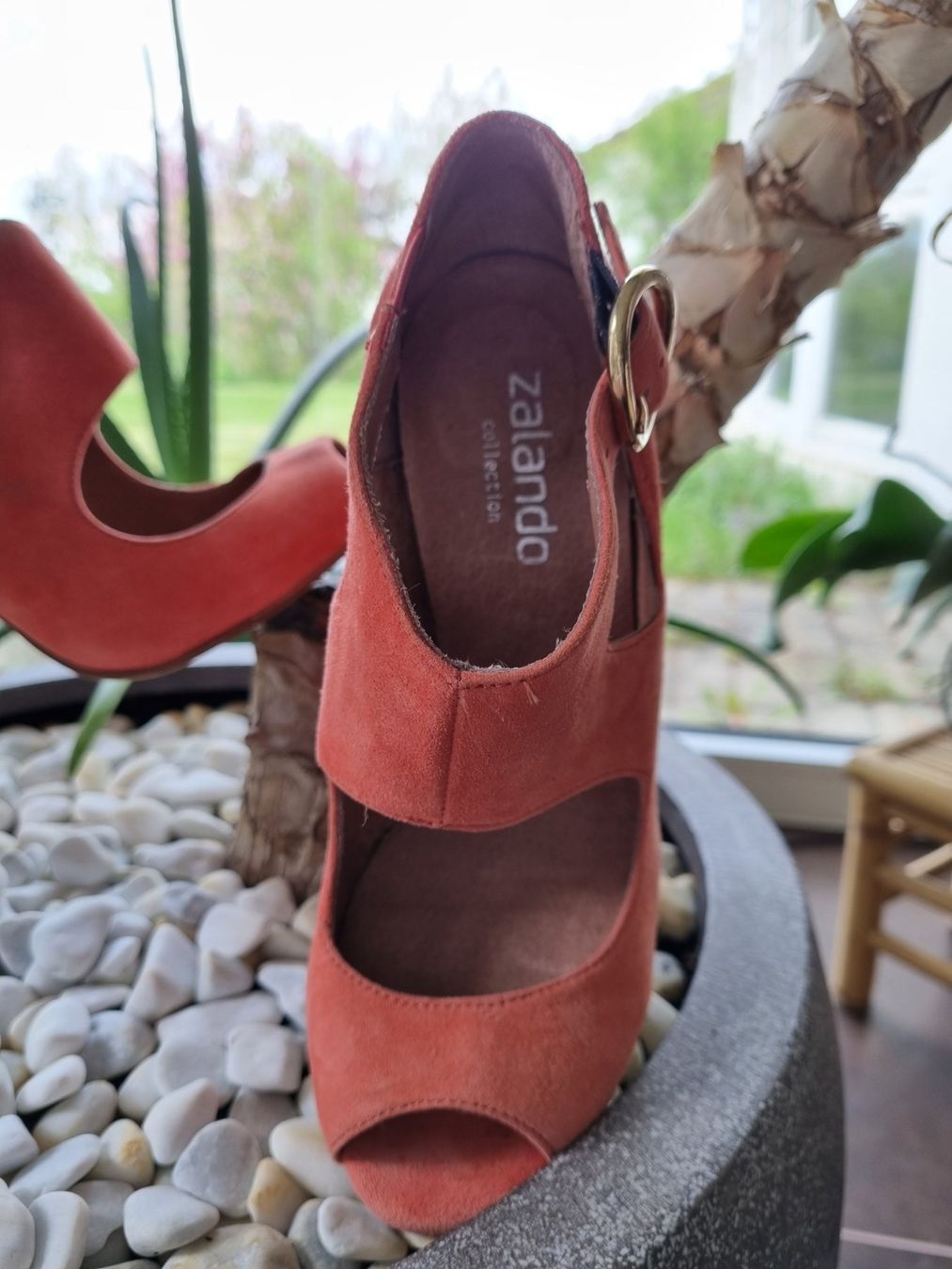 Zalando Damenschuhe: Tolle apricot-lachs Pumps Gr.35 – Gebraucht aus Lengnau AG von Endless 7