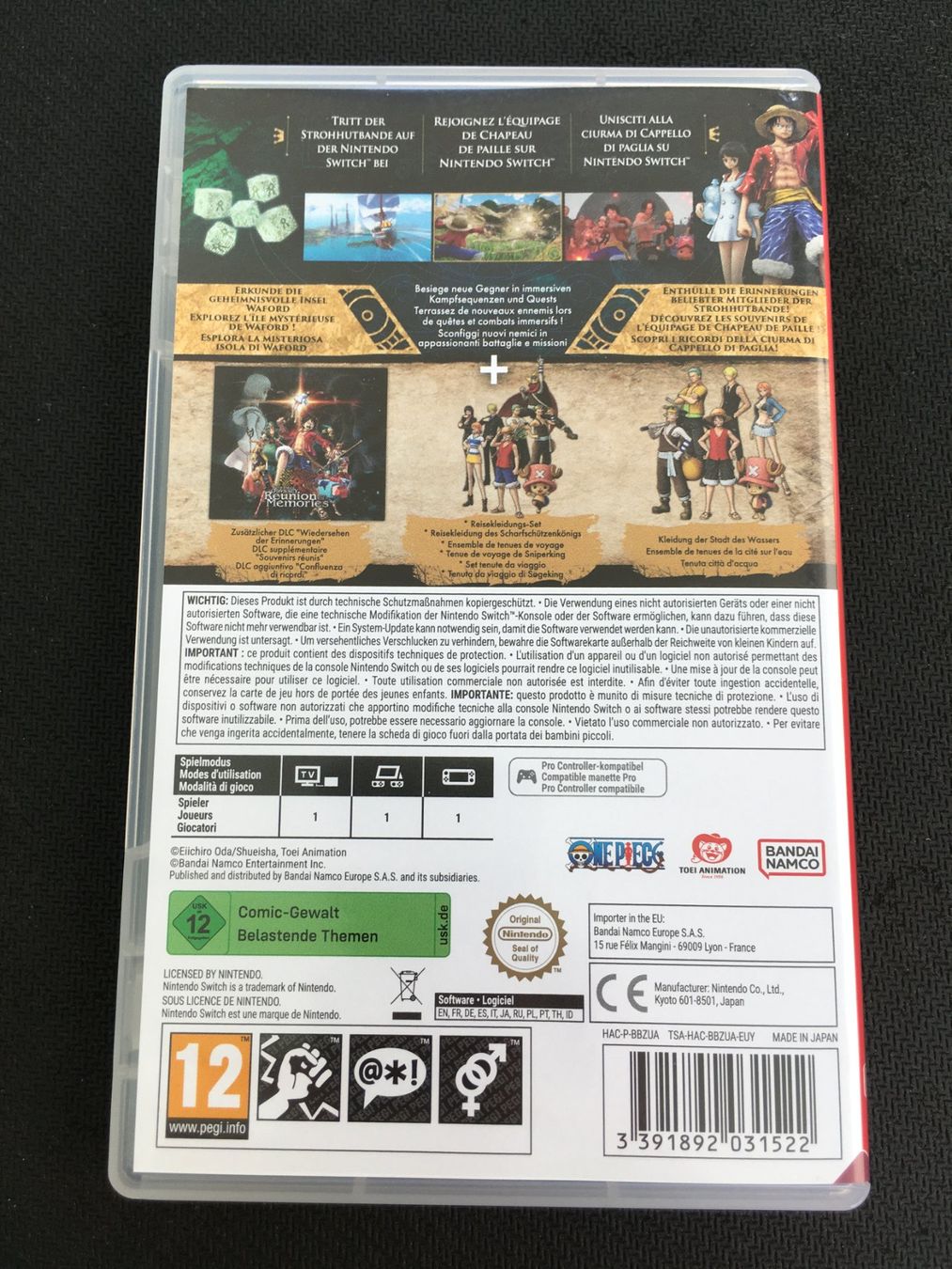 Nintendo Jeux: One Piece Odyssey - Nintendo Switch – D'occasion à St.Gallen par sjosjo 1