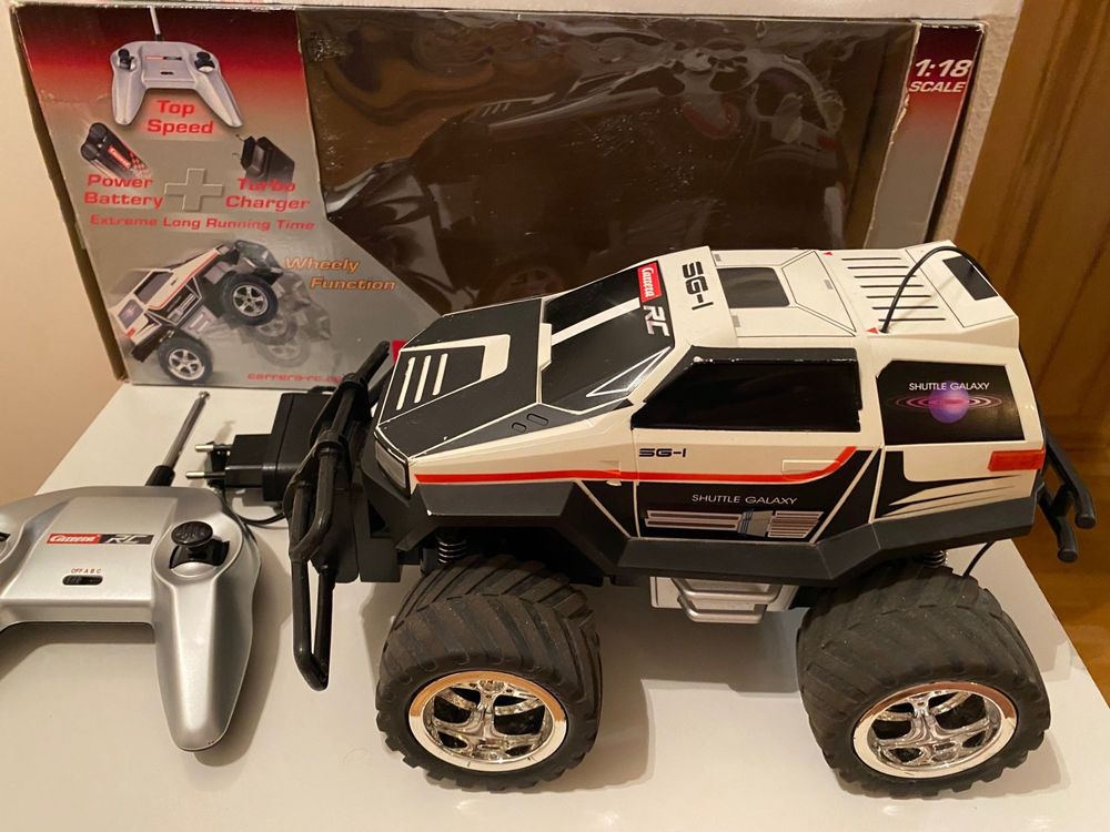 RC Auto CARRERA SHUTTLE GALAXY POWER RIDER MOON RIDER 28 cm (Gebraucht ...