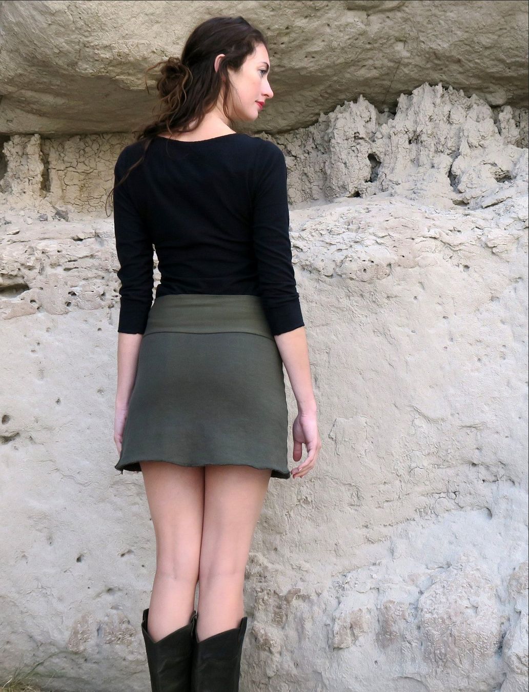 Gonne: Gaia Conceptions Simplicity Mini Skirt, M – Usato da Schwanden i. E. venduto da Magnolia88 6