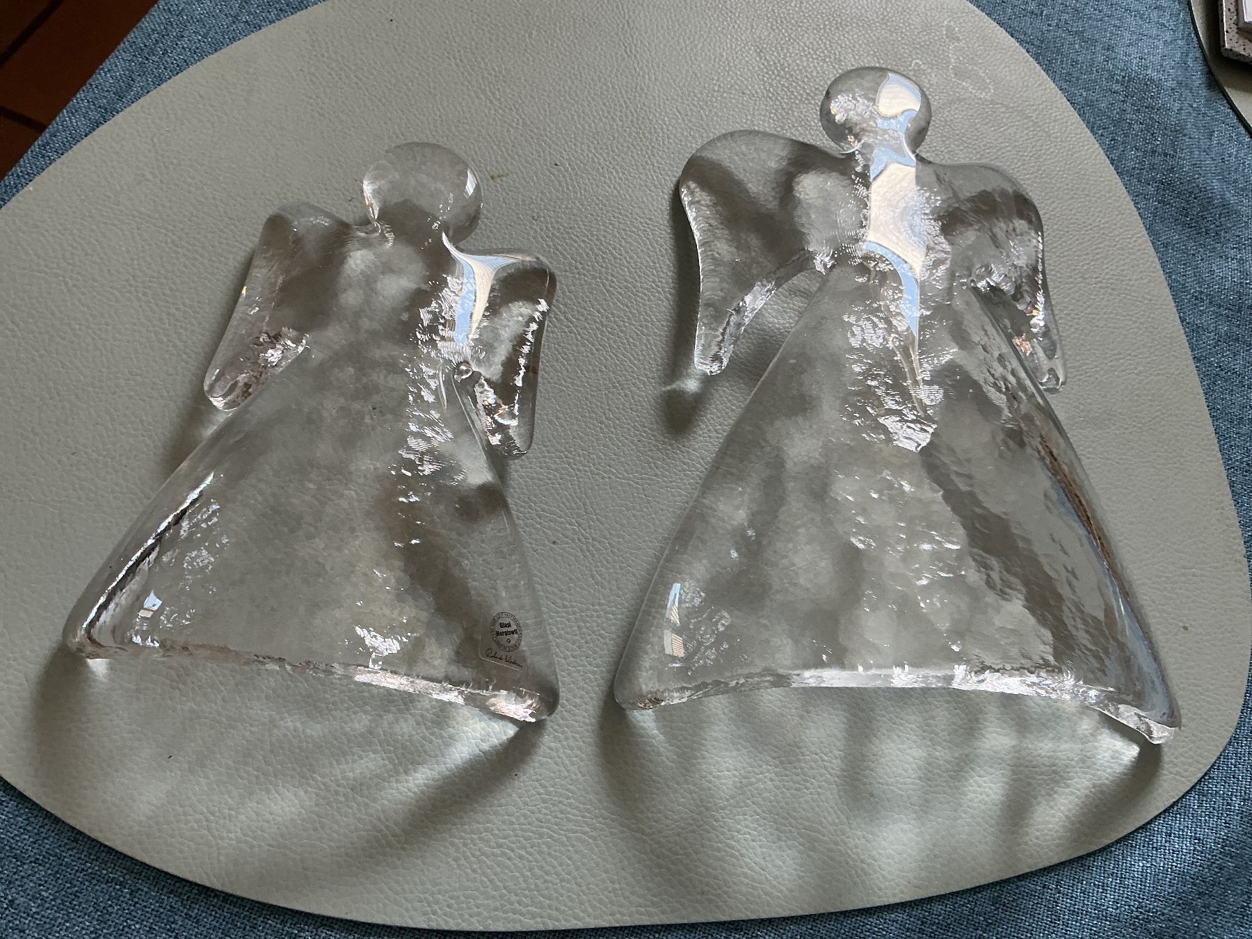 Glasi Hergiswil Tutte le decorazioni: 2 Engel  Glasi  Hergiswil – Usato da Wettingen venduto da Andres54 2
