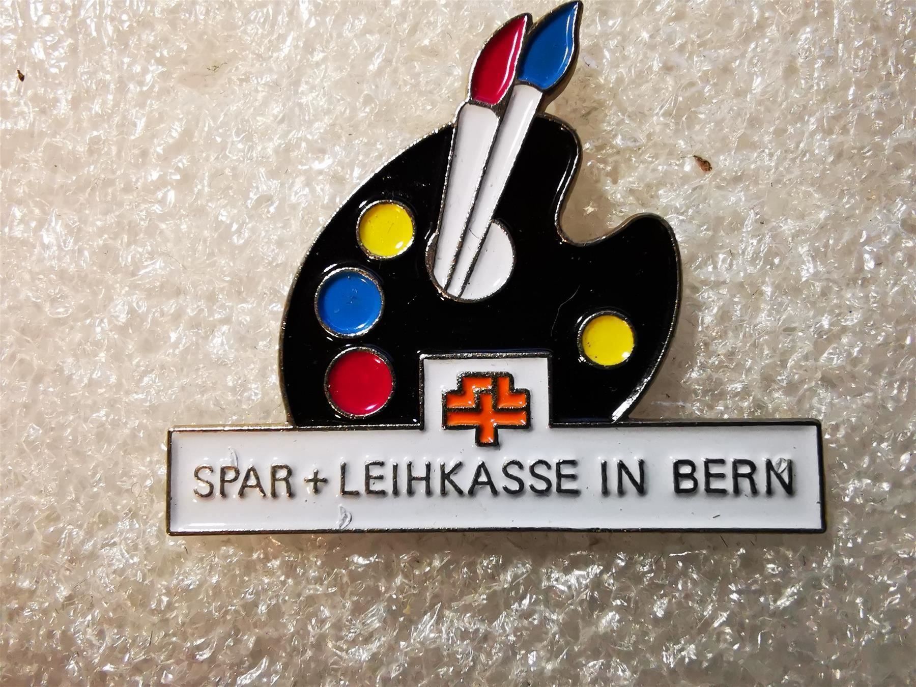 Plaketten & Abzeichen: Ansteckpin 134: Spar + Leihkasse Bern – Gebraucht aus Oppligen von Pin-Fall-Shop