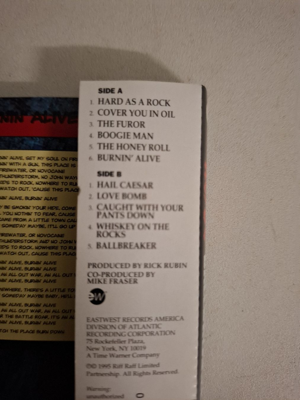 Musicassette: AC/DC, BALLBREAKER, Musikkasette – Usato da Schänis venduto da Heli670 1