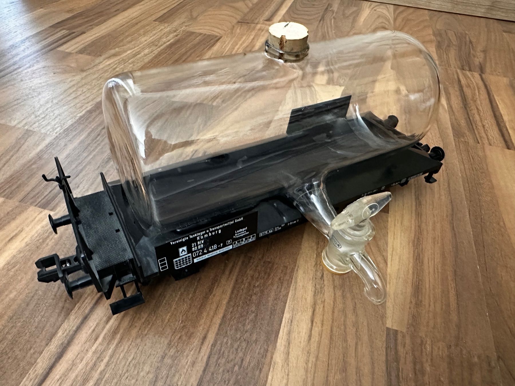 Märklin Modellini di ferrovie: Märklin Spur 1 Glaskesselwagen ab 49.- – Usato da Sennwald venduto da HARO-Import