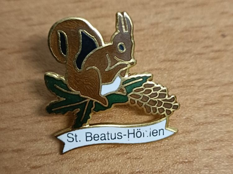 Placchette & Badge: Pin St. Beatus-Höhlen Einhörnchen - Box 6 – Usato da Köniz venduto da Pinscollect