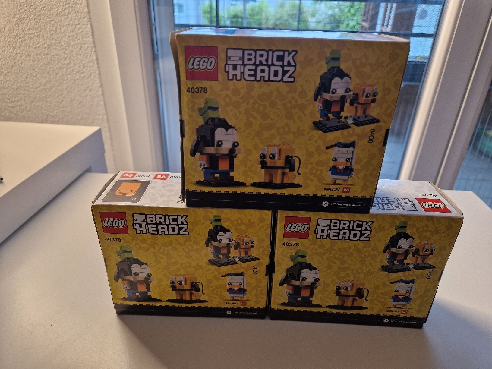 Lego Kit di costruzioni: LEGO BrickHeadz 40378 Pluto e Goofy – Nuovo e nell'imballaggio originale da Romont FR venduto da raj_sjv9 2
