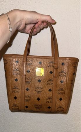 MCM Tasche braun Leder