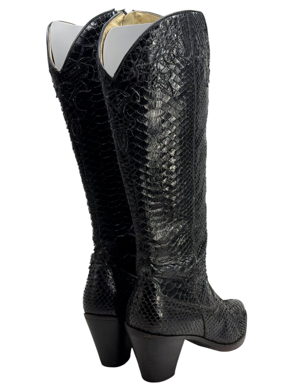 Chaussures hommes: Bottes santiags vintage Tony Mora python noir. Pointure 39 – D'occasion à Cossonay-Ville par PatineDuTemps 8