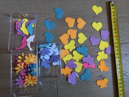 Bunte Aufkleber (ohne Plastikbehälter)