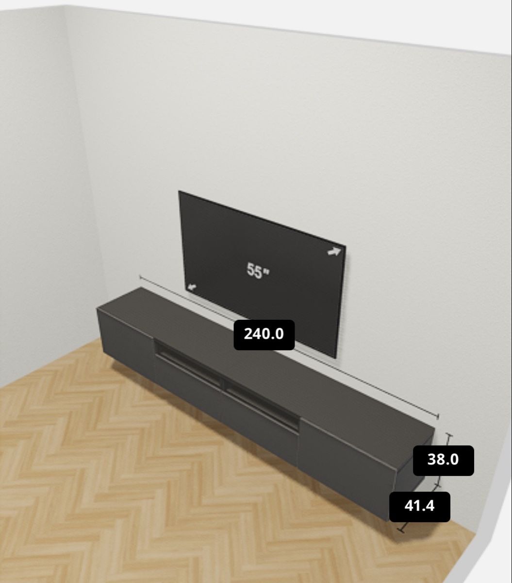 Commodes: IKEA BESTA Sideboard 240cm – D'occasion à Küsnacht ZH par Pfiffiekus 1