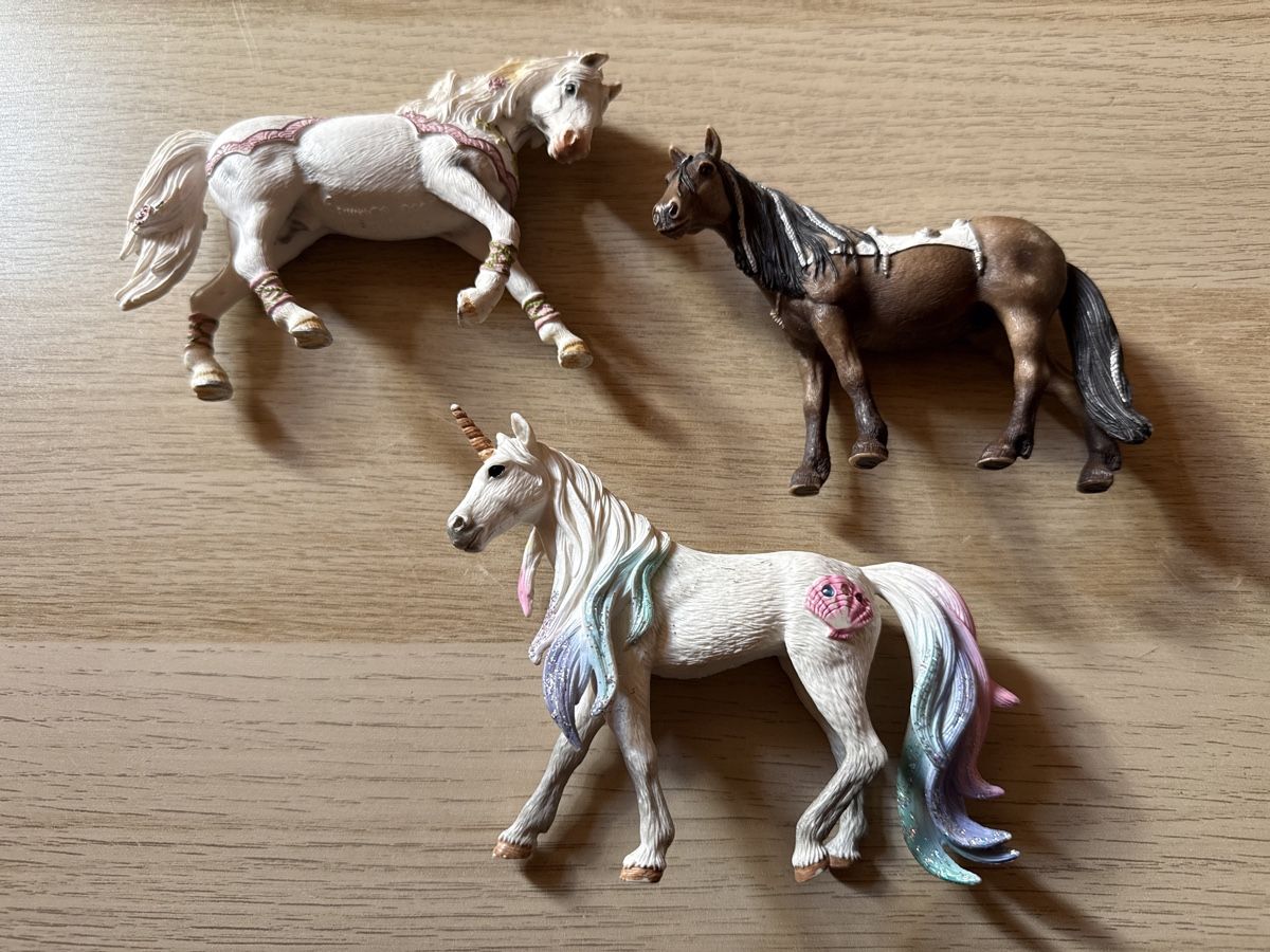 Schleich Spielzeuge: Schleich Elfen Pferde Konvolut, 6 Stk. – Gebraucht aus Libingen von Smaug 1