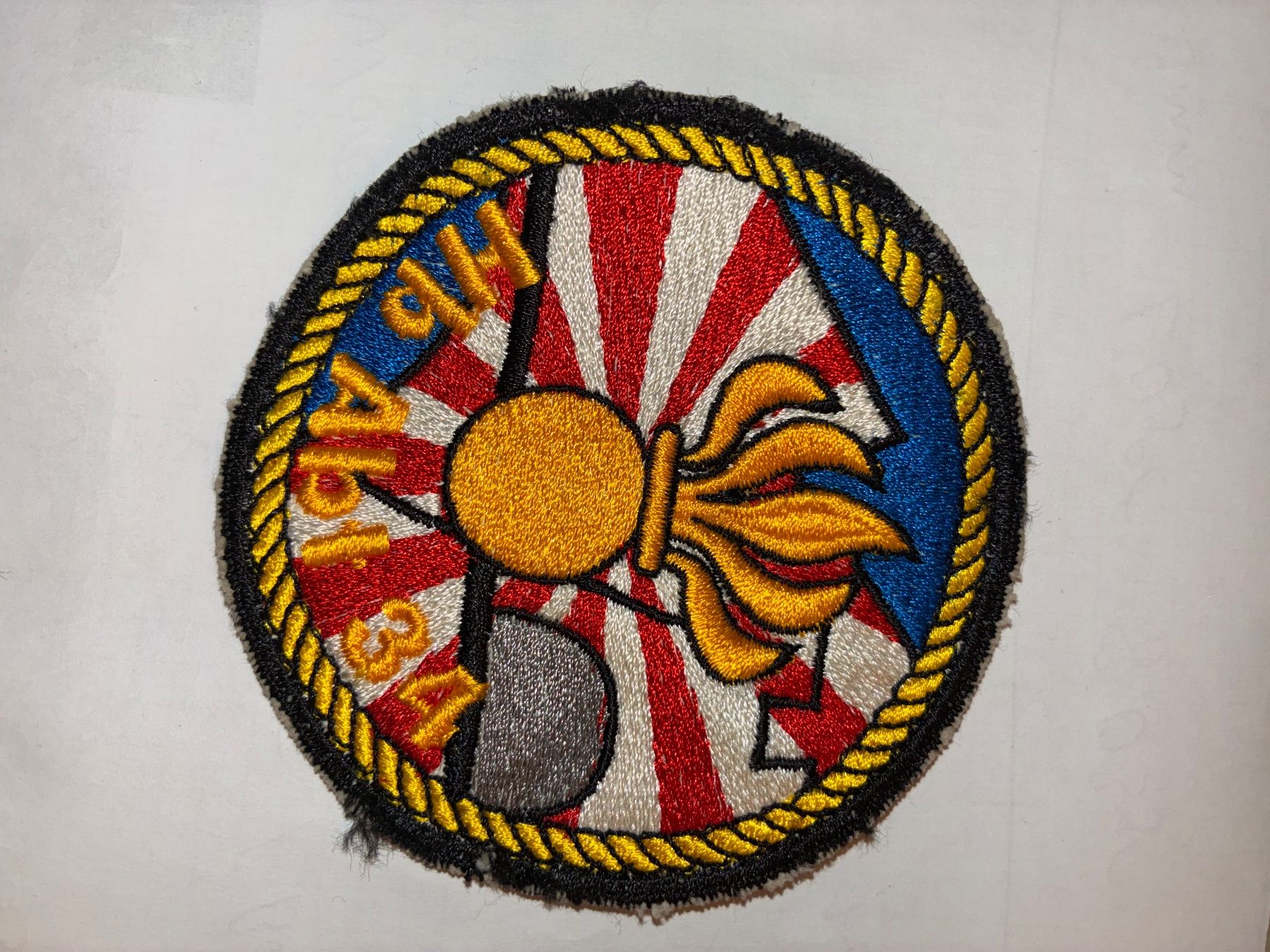 Schweizer Armee Toppe: Badge Hb Abt 34 Bttr III – Usato da Oberiberg venduto da reimet