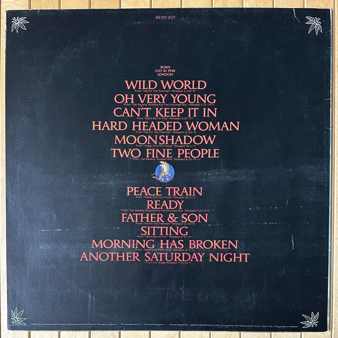 Schallplatten: LP - Cat Stevens - Greatest Hits – Gebraucht aus Breganzona von  1