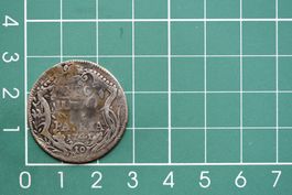 284 jährige silber kantonsmünze zürich 10 schilling 1741