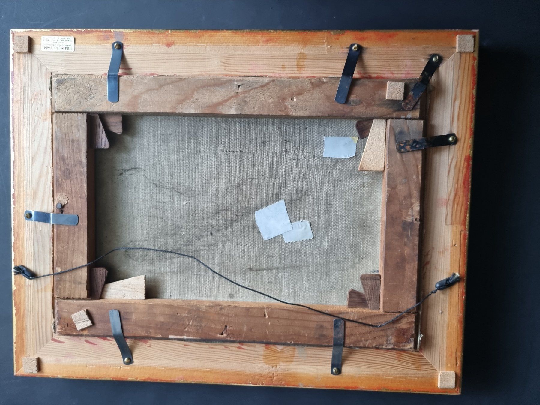 Dipinti: GEMÄLDE OEL/LEINWAND MIT RAHMEN 45X35CM – Usato da Gersau venduto da grafik-kunst 3