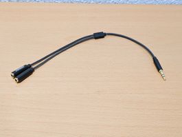 UGreen - Aux-Splitter - Aux(male) zu Aux (female)