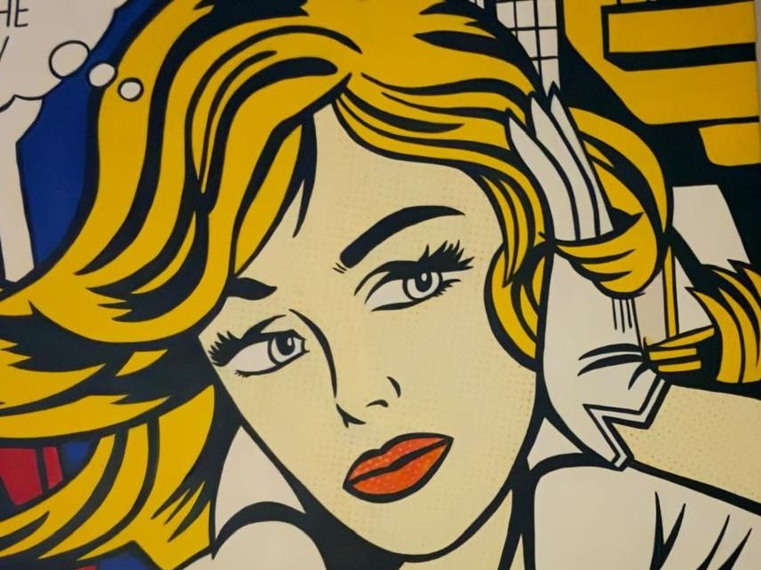Posters & Illustrations: Pop-Art Leinwandbild auf Keilrahmen - Roy Lichtenstein – D'occasion à Bern par lac_8m2r