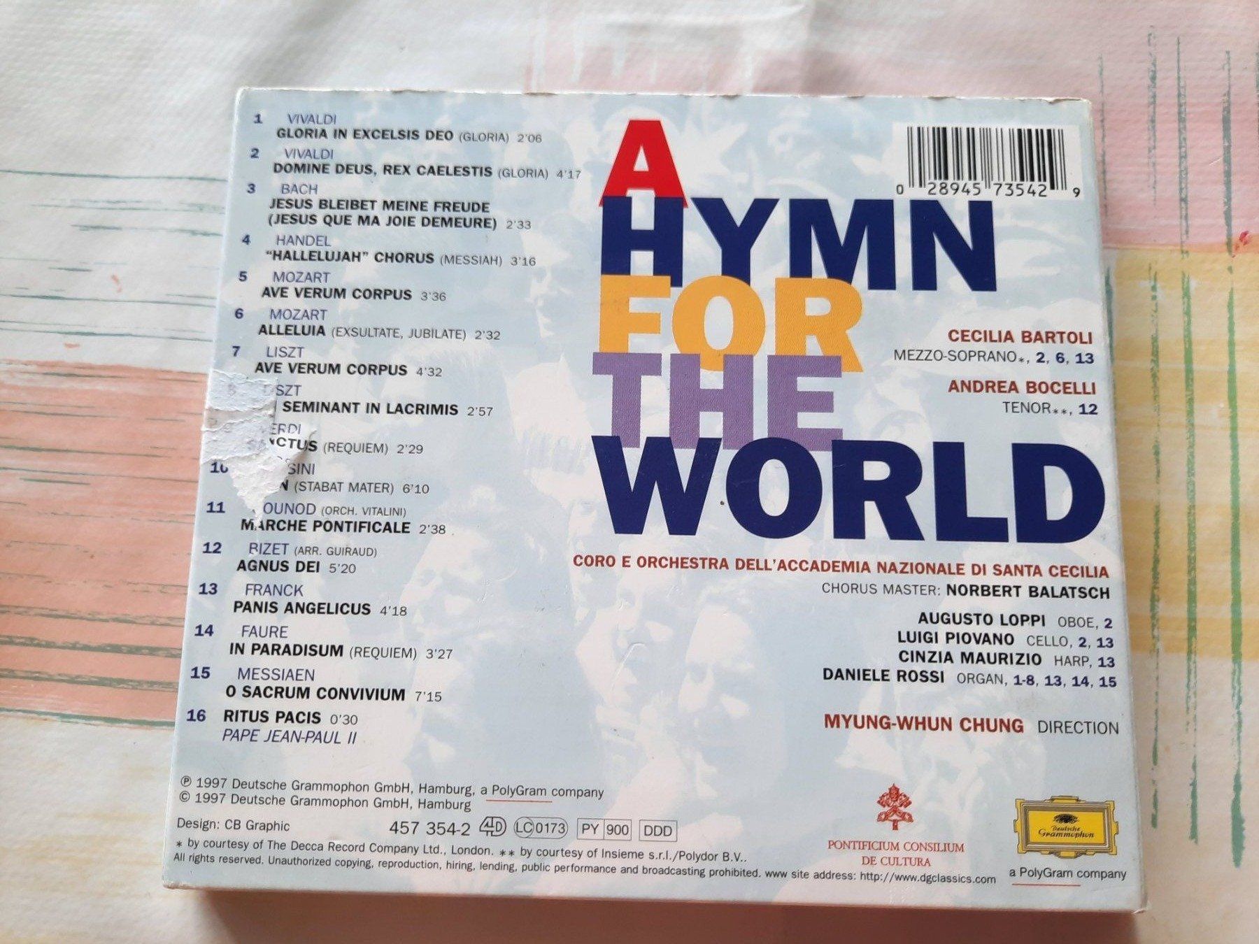 CD: CD A Hymn for the World – Usato da Pully venduto da bro_n52j 3