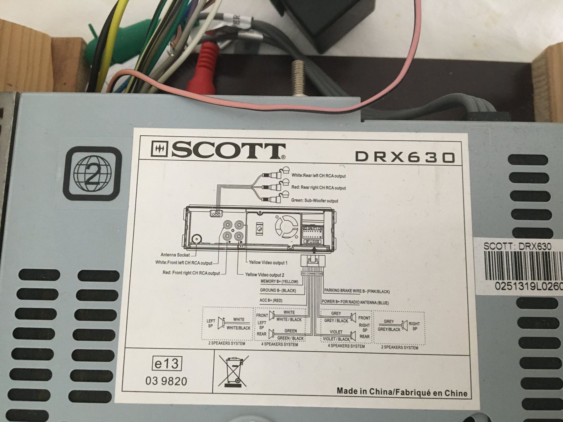 Radio: SCOTT DRX 650 Autoradio – Usato da Bergdietikon venduto da Werkler33 7