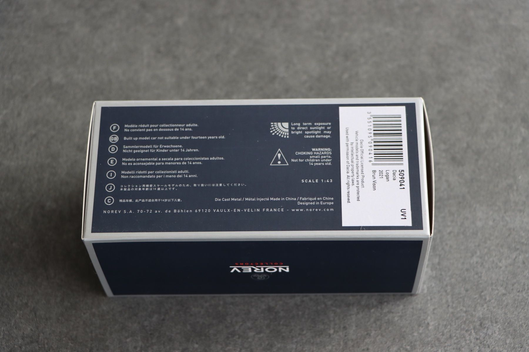 Modellini d'auto: Dacia Logan 2021 1:43 Norev – Nuovo e nell'imballaggio originale da Bühl b.Aarberg venduto da modelldiecast 2