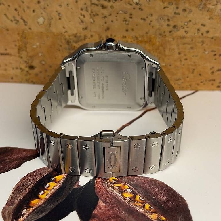 Orologi: Cartier Santos L White WSSA0018 – Usato da Genève venduto da minty.watches 3
