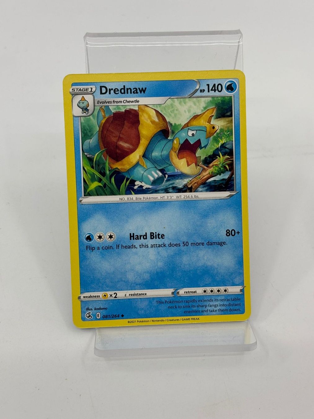 Pokémon Carte collezionabili: Pokemon Drednaw 081/264 – Usato da Herisau venduto da Pokemon2026