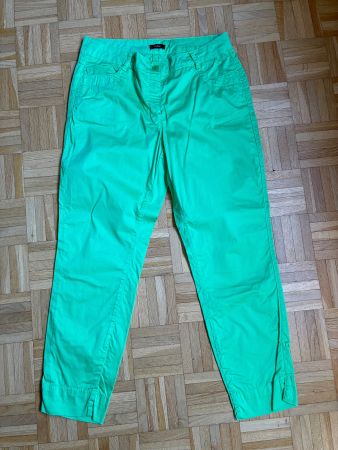 RIANI Sommer Jeans hell grün 42 BW Elastan 7/8 Länge NEU