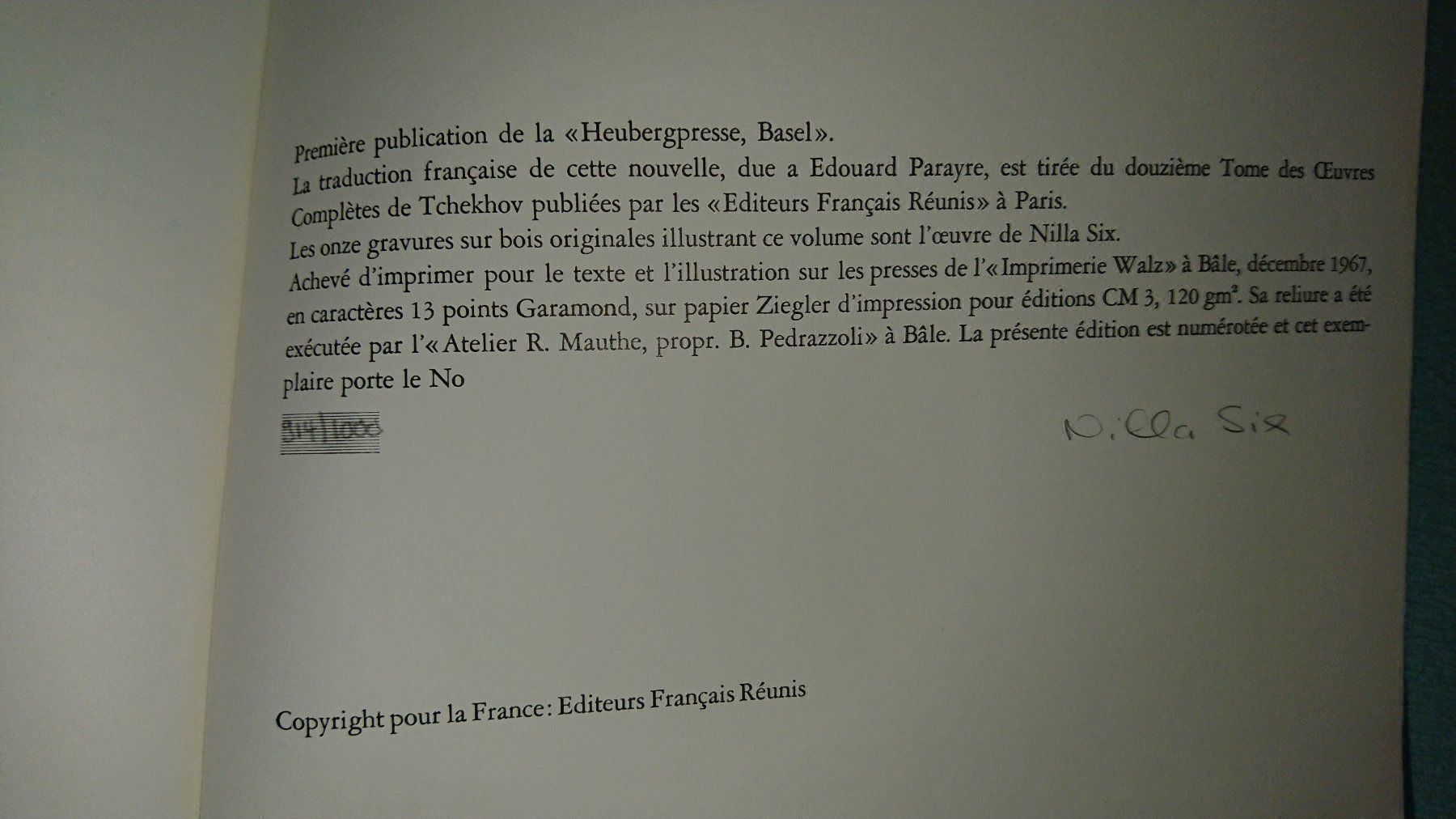 Libri: Anton Tchekhov / Kashtanka – Usato da Cortaillod venduto da signep 5