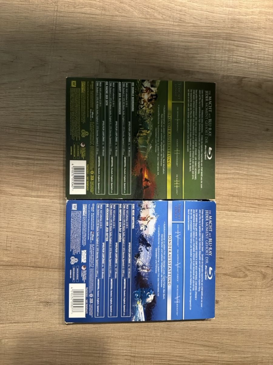 Tutti i DVDs: Star Wars 1-6 Collection BluRay – Usato da Hagendorn venduto da masterchieff 1