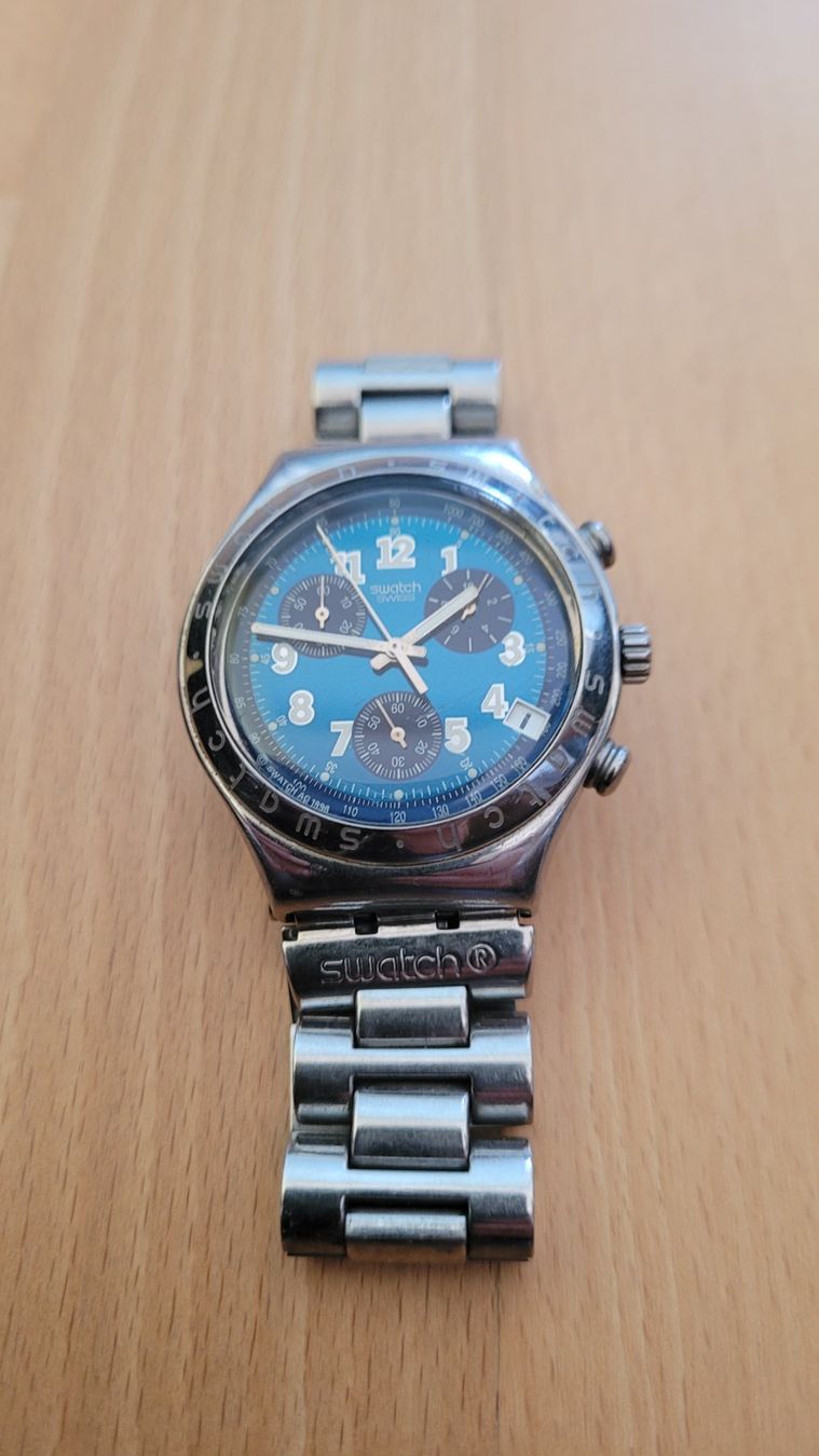 Swatch Uhren: Swatch Irony Chronograph Uhr – Gebraucht aus Aarwangen von Striezi01