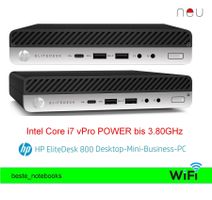 HP EliteDesk 800 WiFi i7 vPro -3.80GHz 16GB SSD 512GB NEU