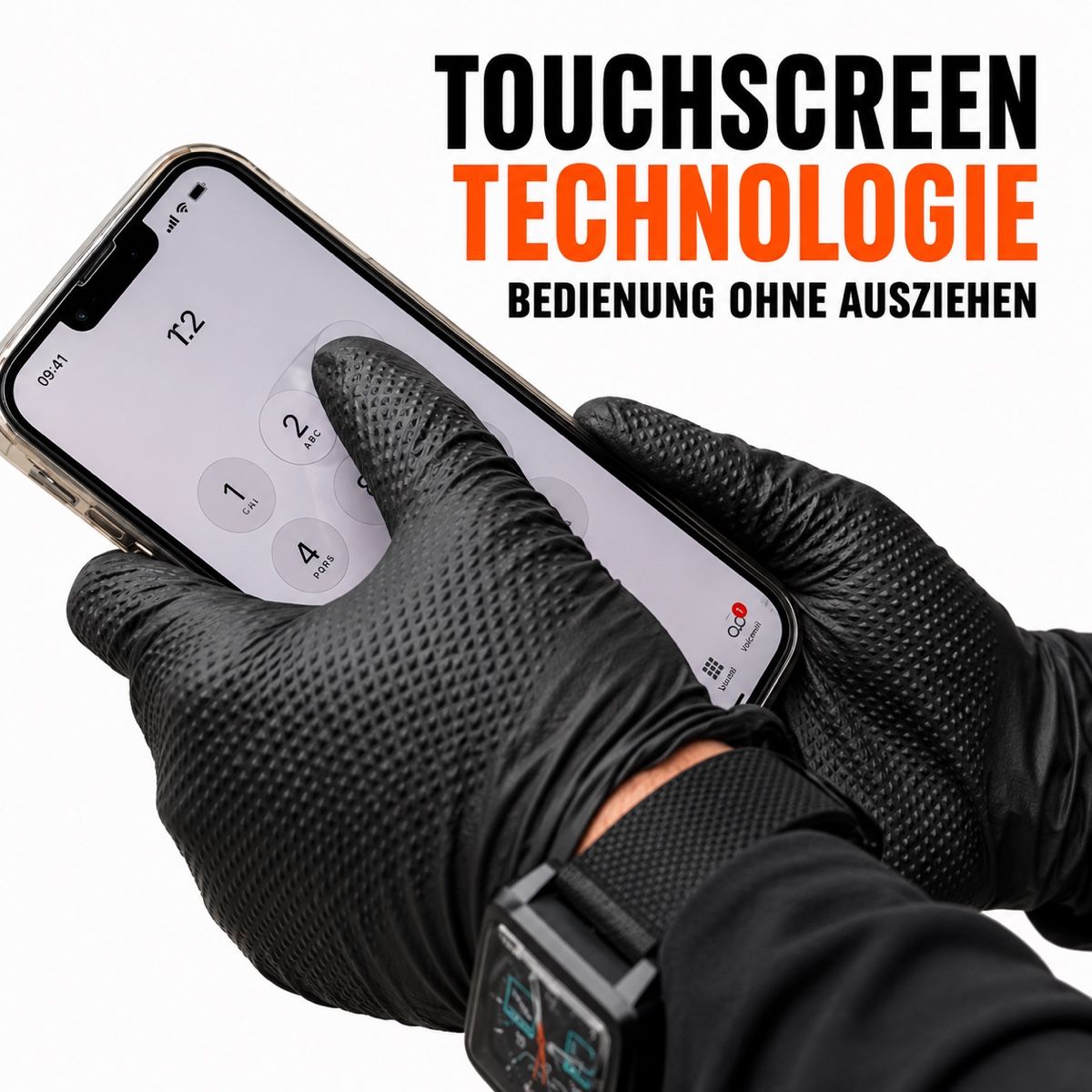 Gants & mitaines : GorillaGrip Nitril Handschuhe – Neuf avec emballage d'origine à Rikon im Tösstal par sec_9hmf 4