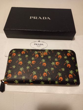 PRADA porte-monnaie SAFFIANO
